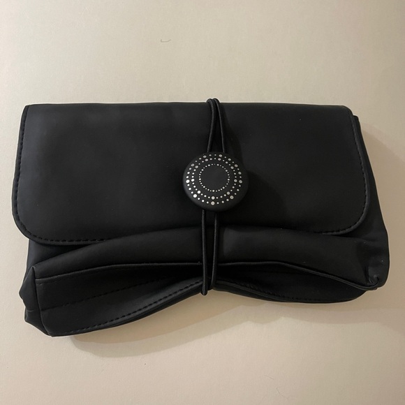 NEW Vintage  Paul Mitchell Black Toiletry Bag Unisex Hair Care Zipper 2000s Y2K - Picture 1 of 5